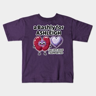 Bashly for Ashleigh I supported Kids T-Shirt